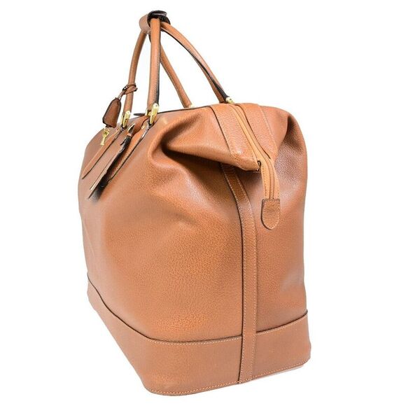 Gucci Brown Leather Travel Bag (Pre-Owned) - Picture 3 of 16